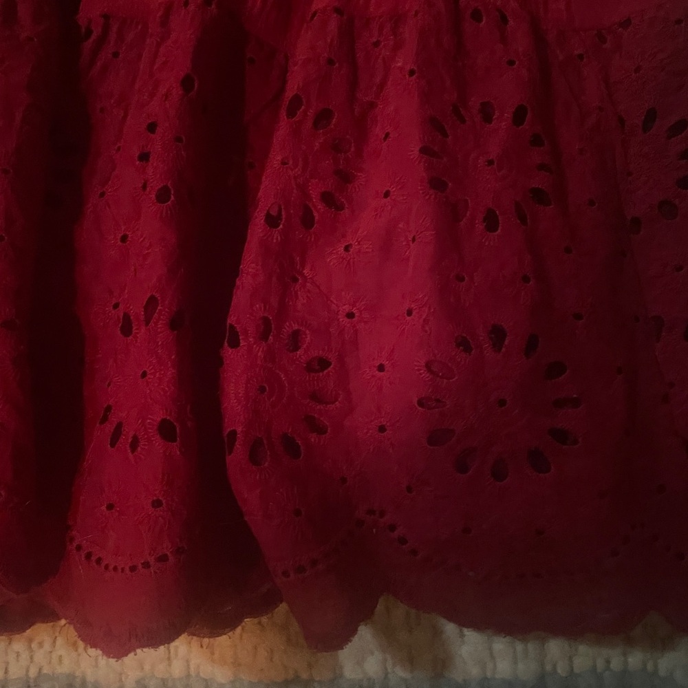 Women Burgundy Maxi Dress - Picture 4 of 5
